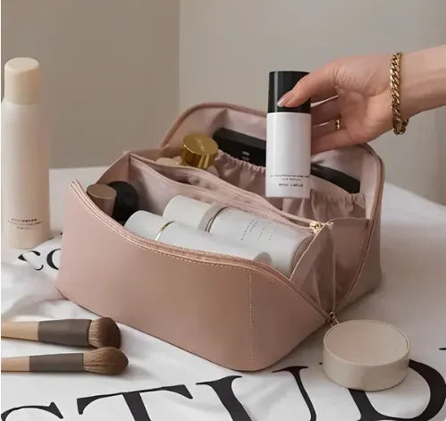 Makeup Bag Cosmetic Pouch Makeup Organizer Travel Cosmetic Bag Ladies Makeup Storage Bag Toiletry Bag
