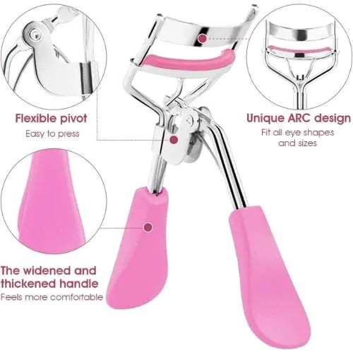 1pc Professional Eyelash Curler with Comfort Grip, Professional Makeup Tool for women Curler Clips Makeup Curler Curling Eyes Make Up Tools
