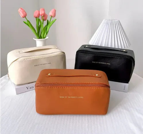 Makeup Bag Cosmetic Pouch Makeup Organizer Travel Cosmetic Bag Ladies Makeup Storage Bag Toiletry Bag