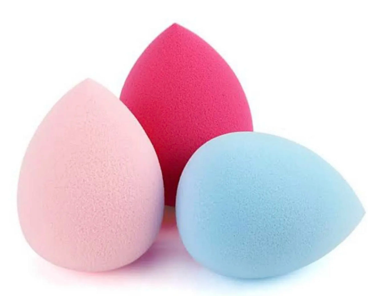 12 Pcs Makeup Sponge & Powder Puff Set | Beauty Blender Foundation Sponges | Wet & Dry Latex-Free Makeup Blender for Liquid, Cream & Powder