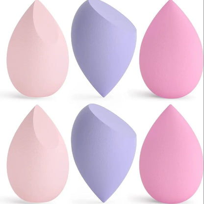 12 Pcs Makeup Sponge & Powder Puff Set | Beauty Blender Foundation Sponges | Wet & Dry Latex-Free Makeup Blender for Liquid, Cream & Powder