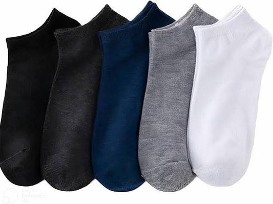 Unisex Breathable Mesh Ankle Socks | Low Cut Cotton Sports Socks | Soft Stretch Casual Running Gym Socks | 1, 3 & 5 Pairs