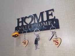 Premium Metal HOME Key Holder